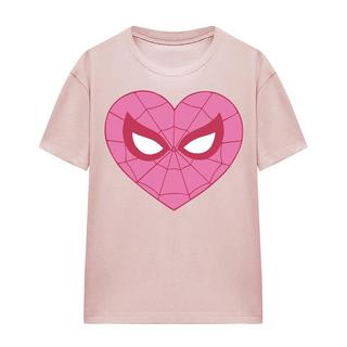 Spider-Man Herz-Print T-Shirt  