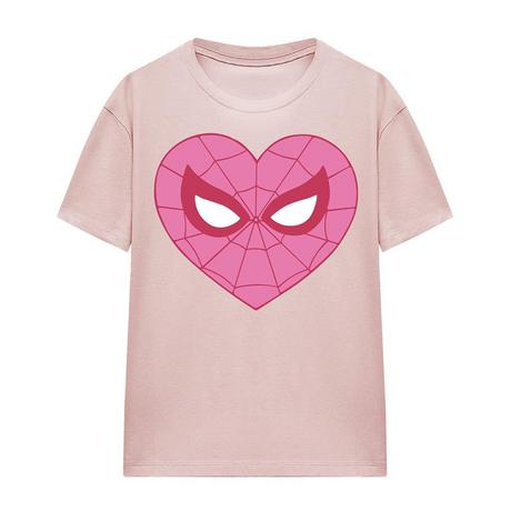 Spider-Man Herz-Print T-Shirt  