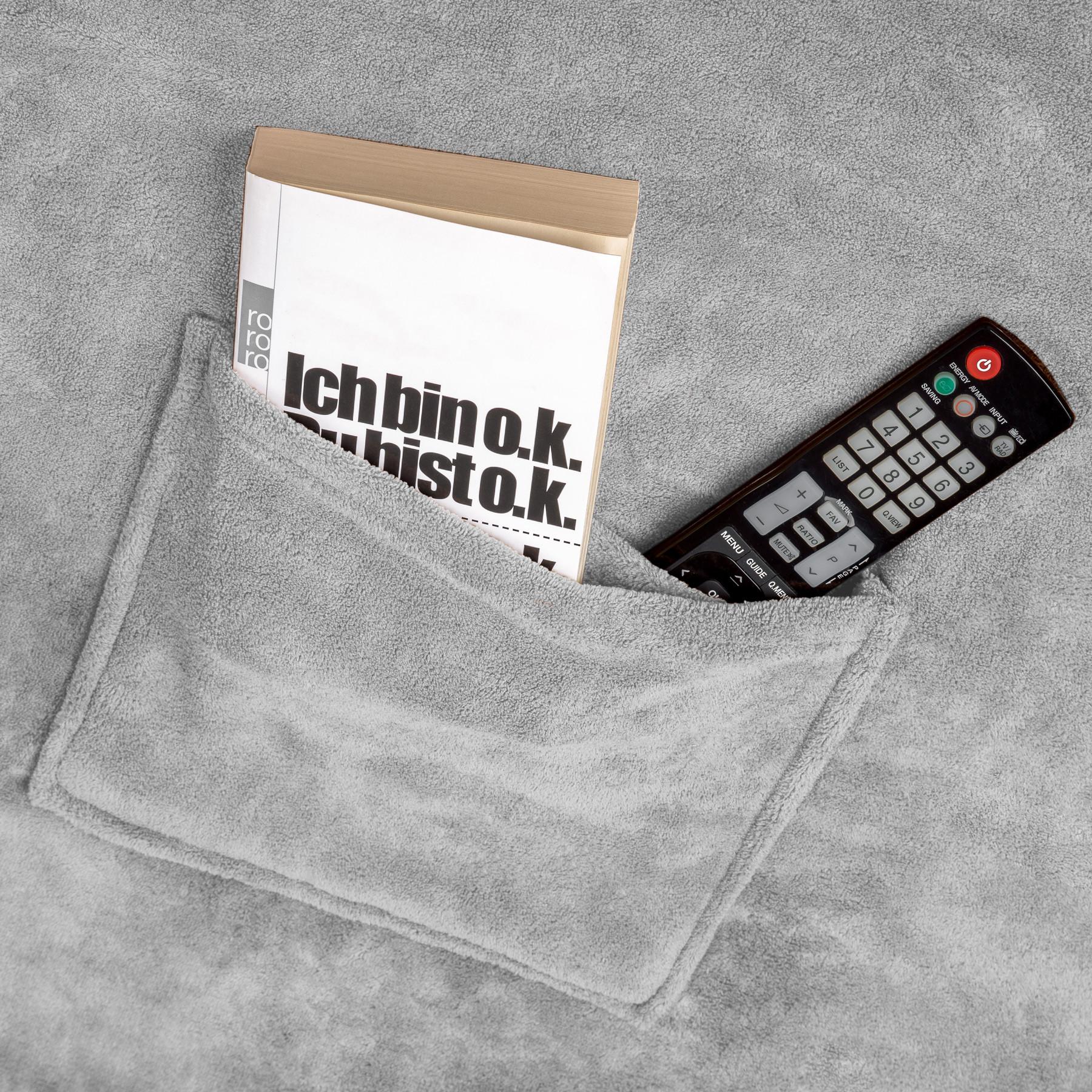 Tectake Plaid avec manches  