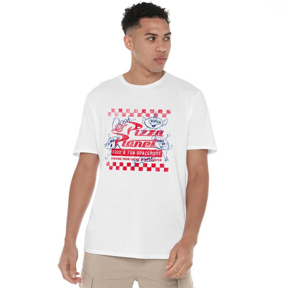 Toy Story T-Shirt Pizza Planet Menu  