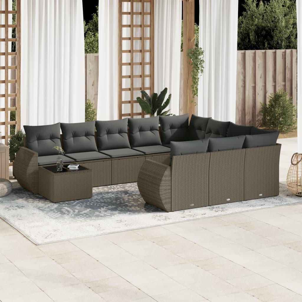 VidaXL Garten sofagarnitur poly-rattan  