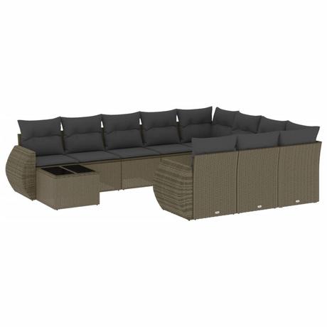 VidaXL Garten sofagarnitur poly-rattan  