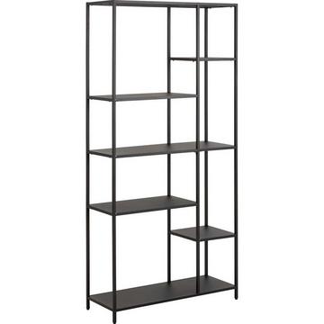 Bücherregal Metall rau matt 6 Boden 79.5x165