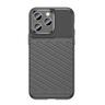 Cover-Discount  iPhone 14 Pro Max - Cover in gomma Texture nera 