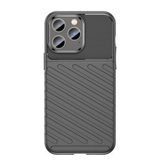 Cover-Discount  iPhone 14 Pro Max - Cover in gomma Texture nera 