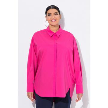 Camicia dal taglio oversize con collo da camicia e maniche lunghe