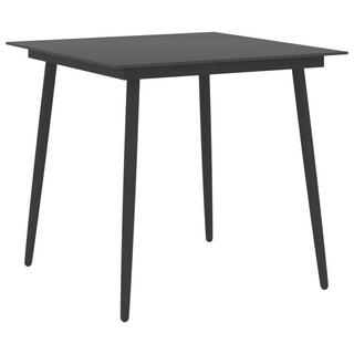 VidaXL Table de jardin acier  