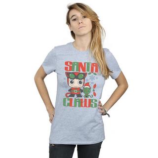 DC COMICS Santa Claws T-Shirt Imprimé Graphique  