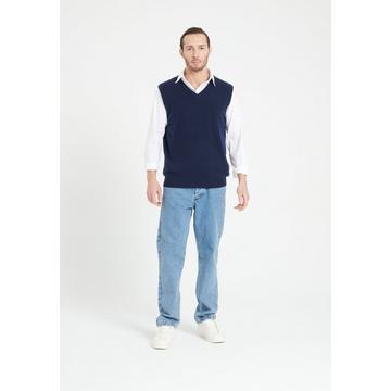 LUKE 9 Cardigan senza maniche - 100% cashmere