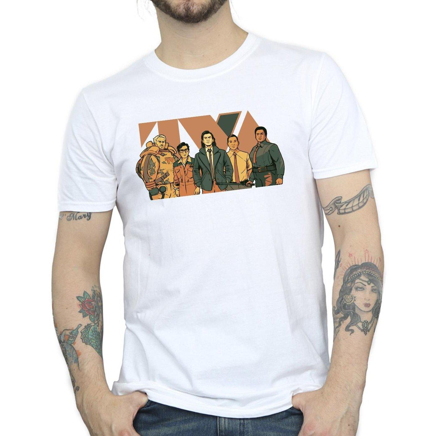 MARVEL TVA T-Shirt Stampata Maniche Corte  