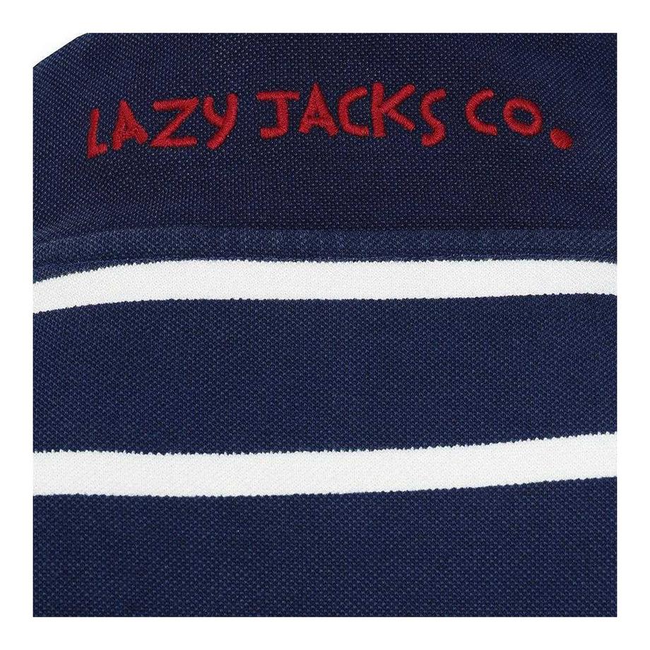 Lazy Jacks Sweatshirt Piqué Fermeture Éclair Courte  
