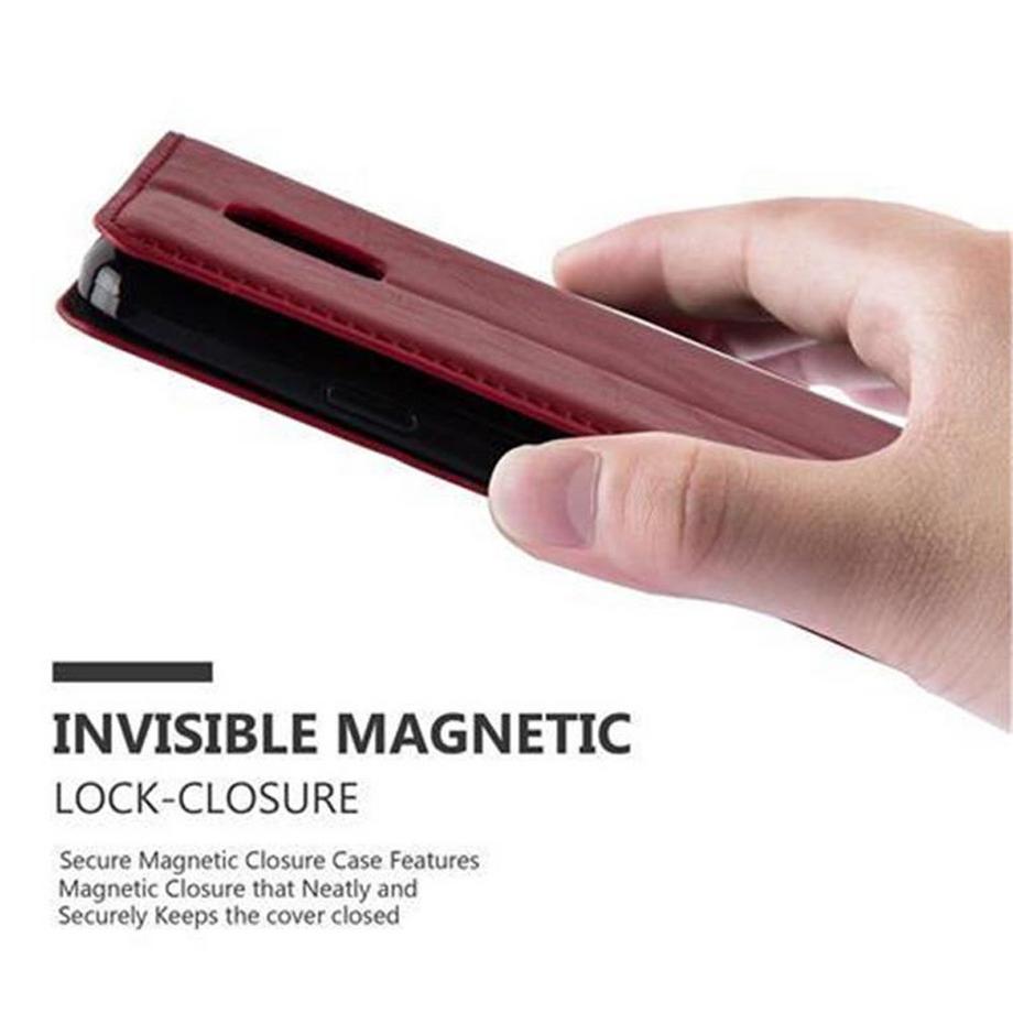 Cadorabo  Housse compatible avec Samsung Galaxy S5 MINI / S5 MINI DUOS - Coque de protection avec fermeture magnétique, fonction de support et compartiment pour carte 