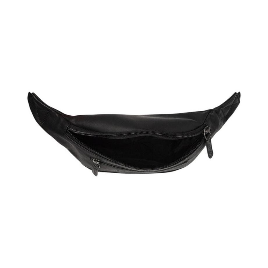 Chesterfield Brana Leder Gürteltasche Schwarz  