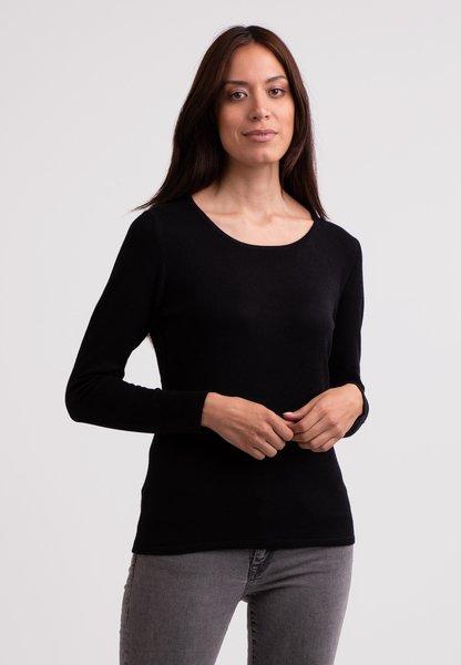 CASH-MERE.CH Pull Soie Cachemire Col Rond  