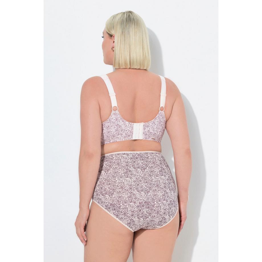 Ulla Popken Entlastungs-BH ohne Bügel Vorderverschluss Cup C D  