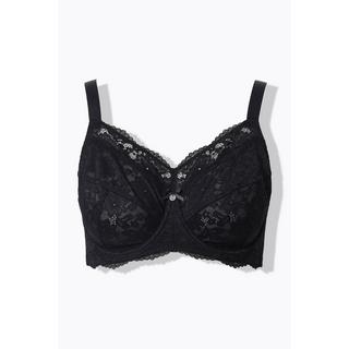 Ulla Popken Reggiseno con ferretto pizzo coppe morbide  