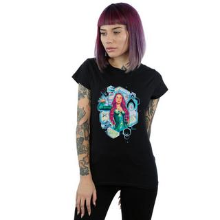 DC COMICS Aquaman Mera Princess T-Shirt Stampata  