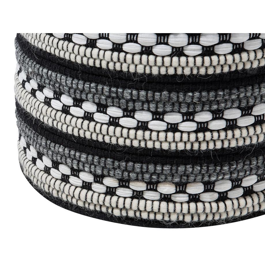 Beliani Pouf aus Baumwolle Boho GUNTUR  