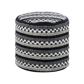 Beliani Pouf en Cotone Boho GUNTUR  