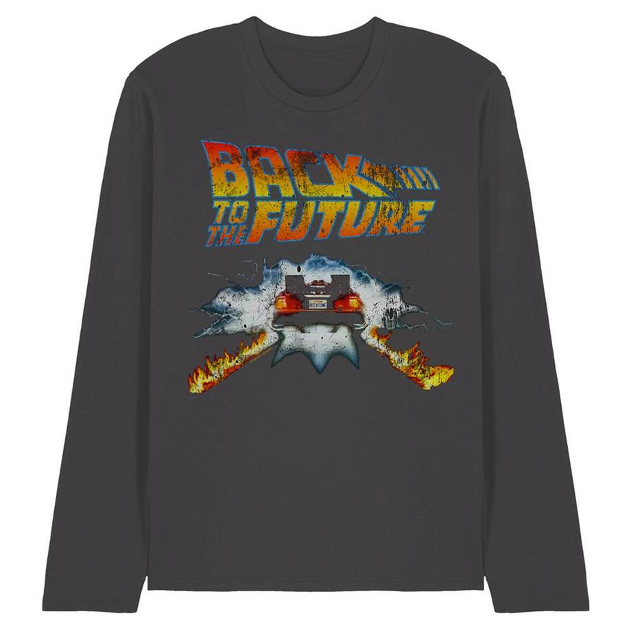 T-ShirtManches Longues Motiftyle Delorean