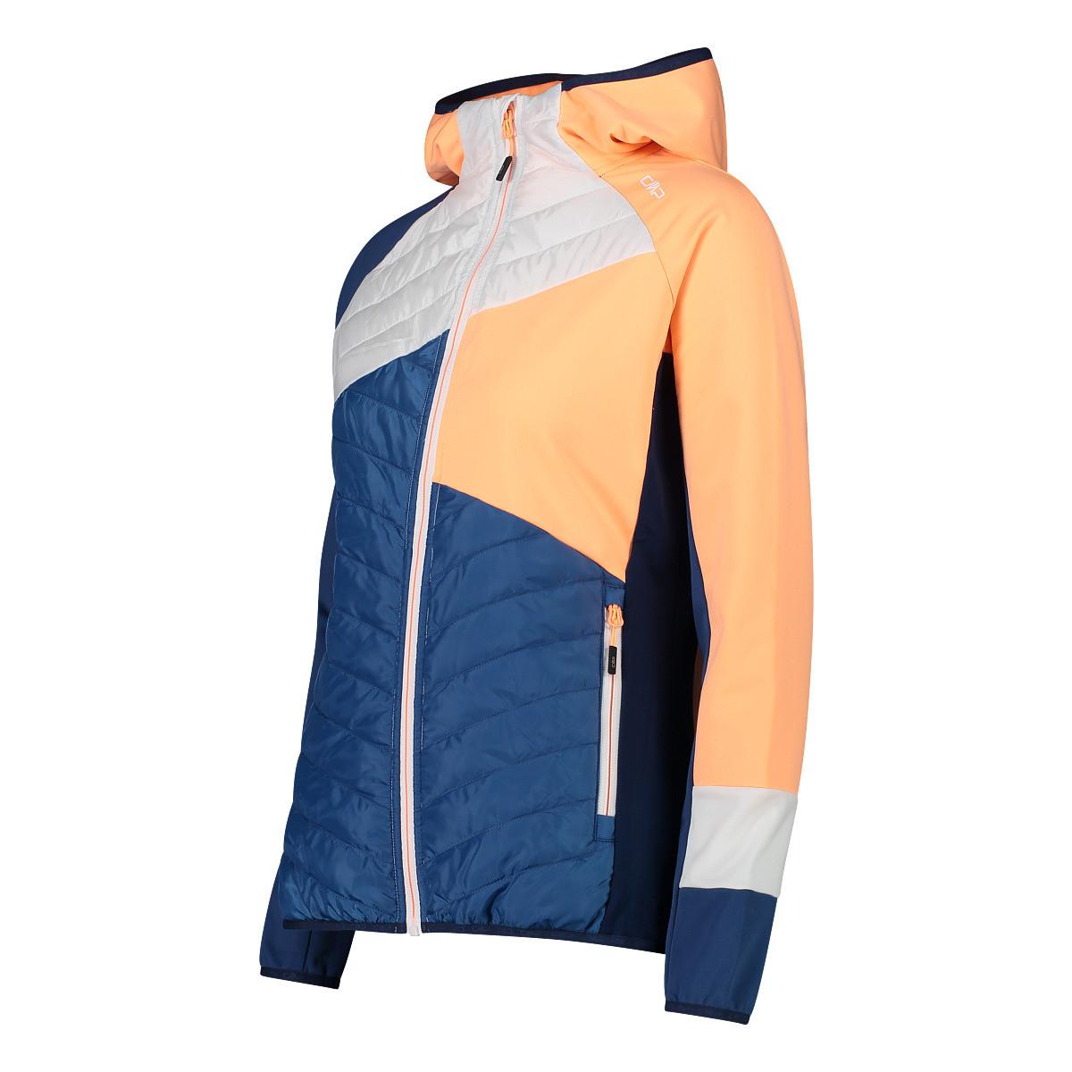 CMP  damen hybridjacke mit kapuze 