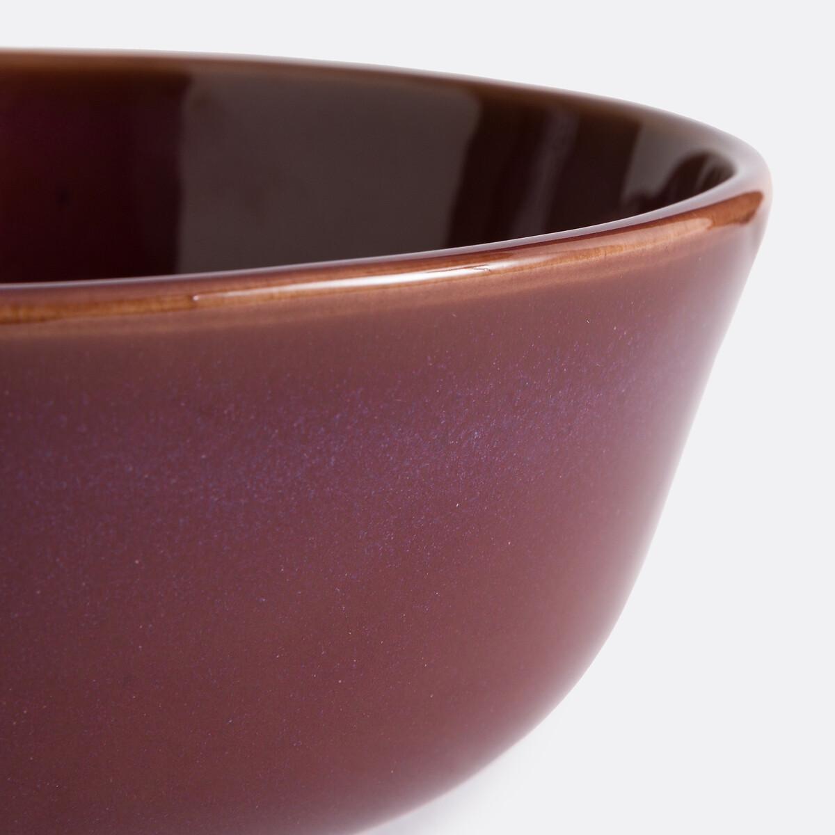 La Redoute Intérieurs Lot de 4 bols en grès émail réactif  