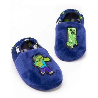 MINECRAFT  Chaussons ZOMBIE VS CREEPER Enfant 