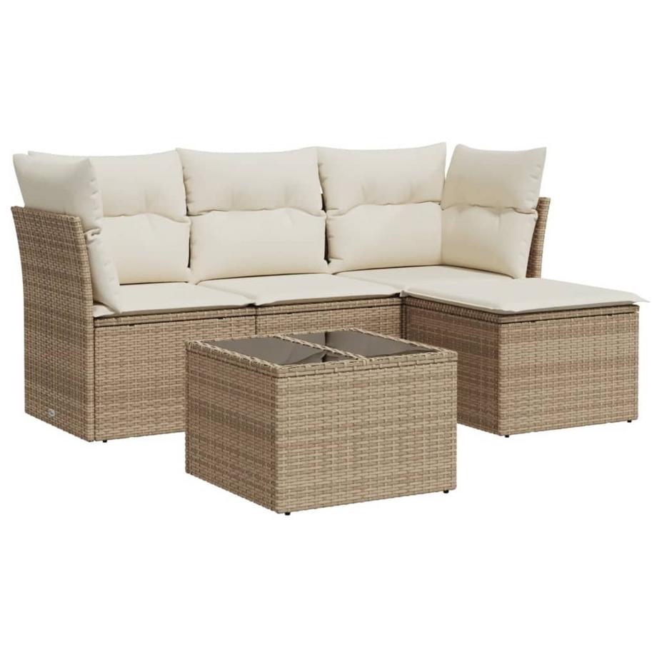 Garten sofagarnitur poly-rattan