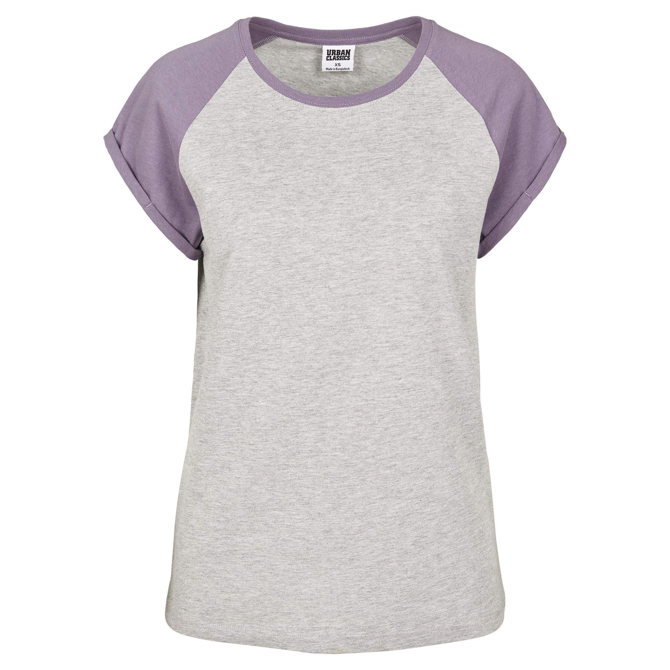 URBAN CLASSICS  t-shirt da urban classic contrat raglan 