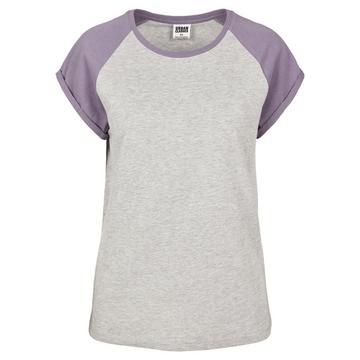 t-shirt da urban classic contrat raglan