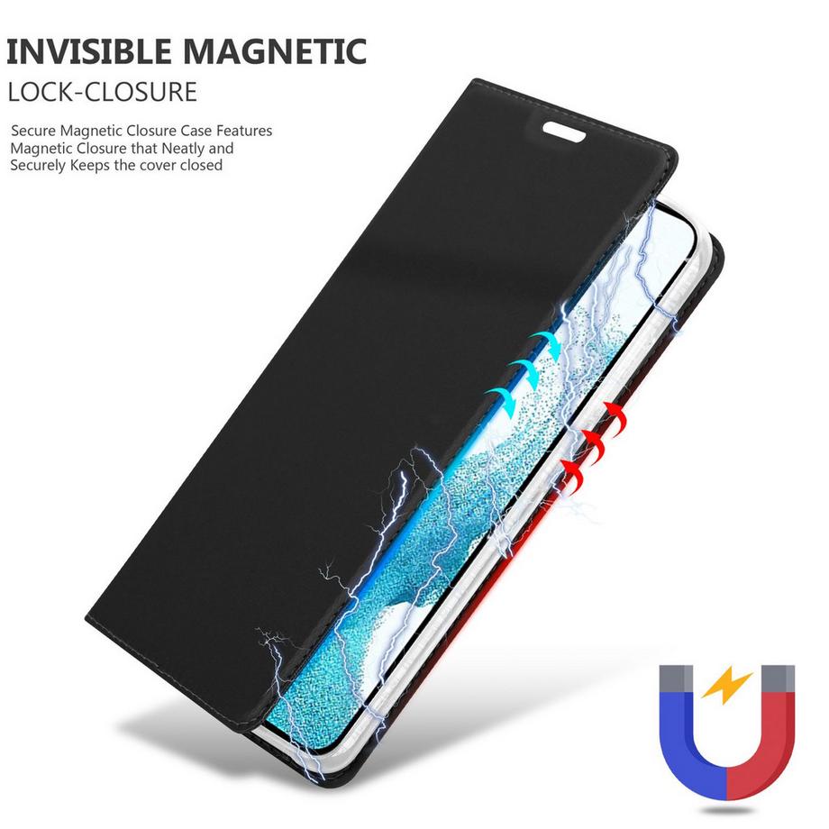 Cadorabo  Hülle für Samsung Galaxy S22 Magnetverschluss, Kartenfach 