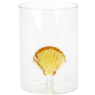 Glas Atlantis Shell gelb