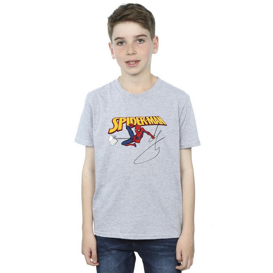MARVEL  T-ShirtWith A Book 