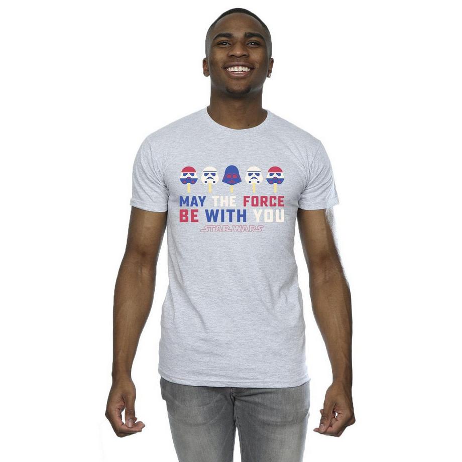STAR WARS May The Force Ice Pops T-Shirt  