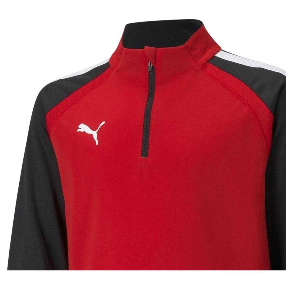 PUMA  Teamliga Felpa In Pile Cerniera Ad Un Quarto 