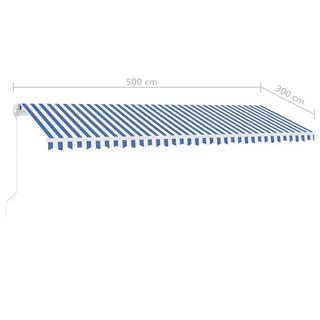 VidaXL Markise aluminium  