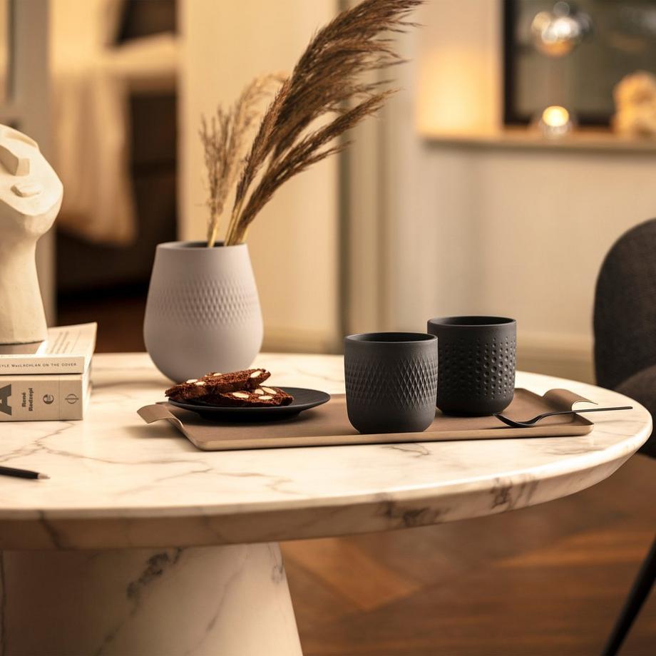 Villeroy&Boch Mug set 2pcs. Manufacture Collier noir  