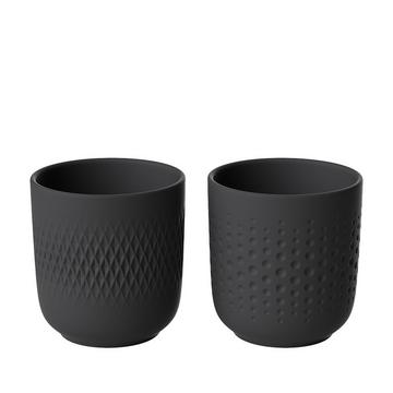 Becher Set 2tlg. Manufacture Collier noir