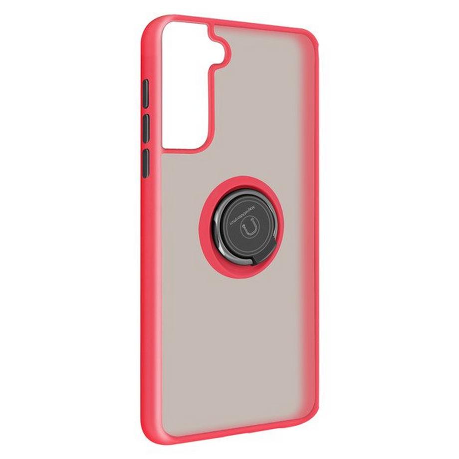 Avizar  Ring-Hülle Galaxy S21 Rot 