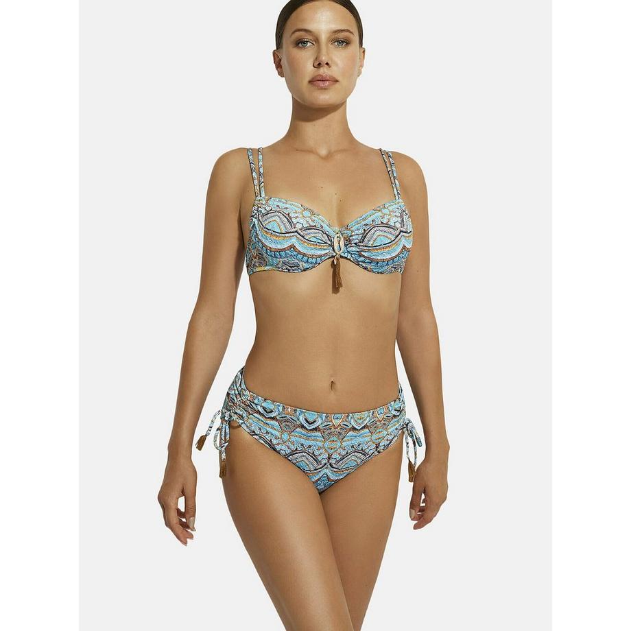 Selmark Mai Thai Hochgeschnittene Bikini-Strümpfe  