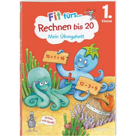 Fit fürs Rechnen bis 20. 1. Klasse. Mein Übungsheft Gramowski, Kirstin; Wandrey, Guido (Illustrationen) Copertina rigida 