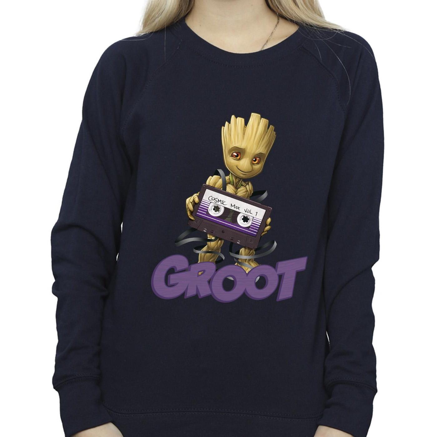 Guardians Of The Galaxy Groot Cosmic Mix Vol 1 Sweatshirt  
