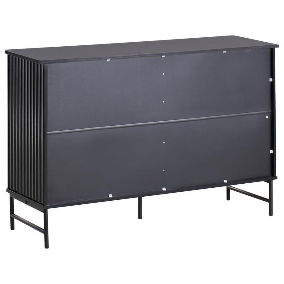 Beliani Kommode mit 6 Schubladen aus MDF-Platte Modern GLASTONBURY  