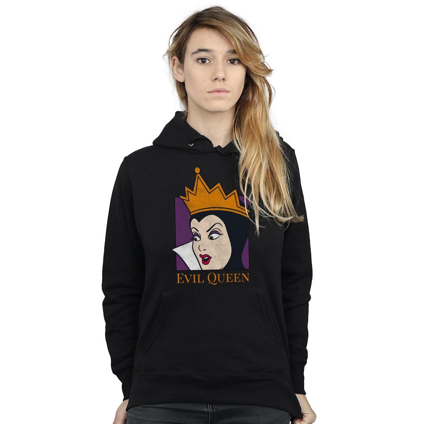 Disney  Evil Queen Cropped Head Kapuzenpullover 