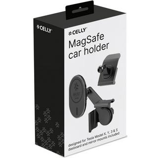 Celly  MagSafe Autohalterung für Tesla Model X, Y, 3, S Bildschirm + Armaturenbrett 