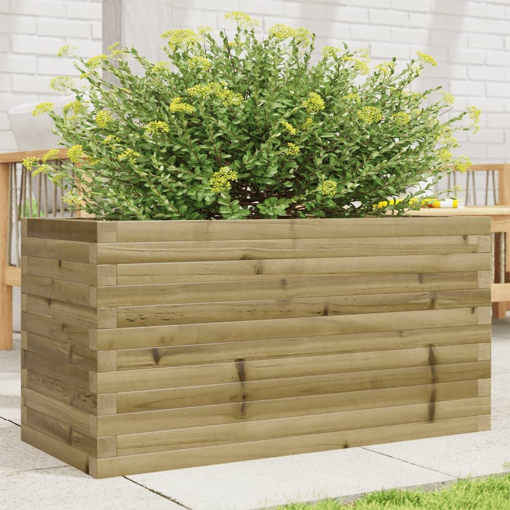 VidaXL fioriera da giardino Legno di pino impregnato  