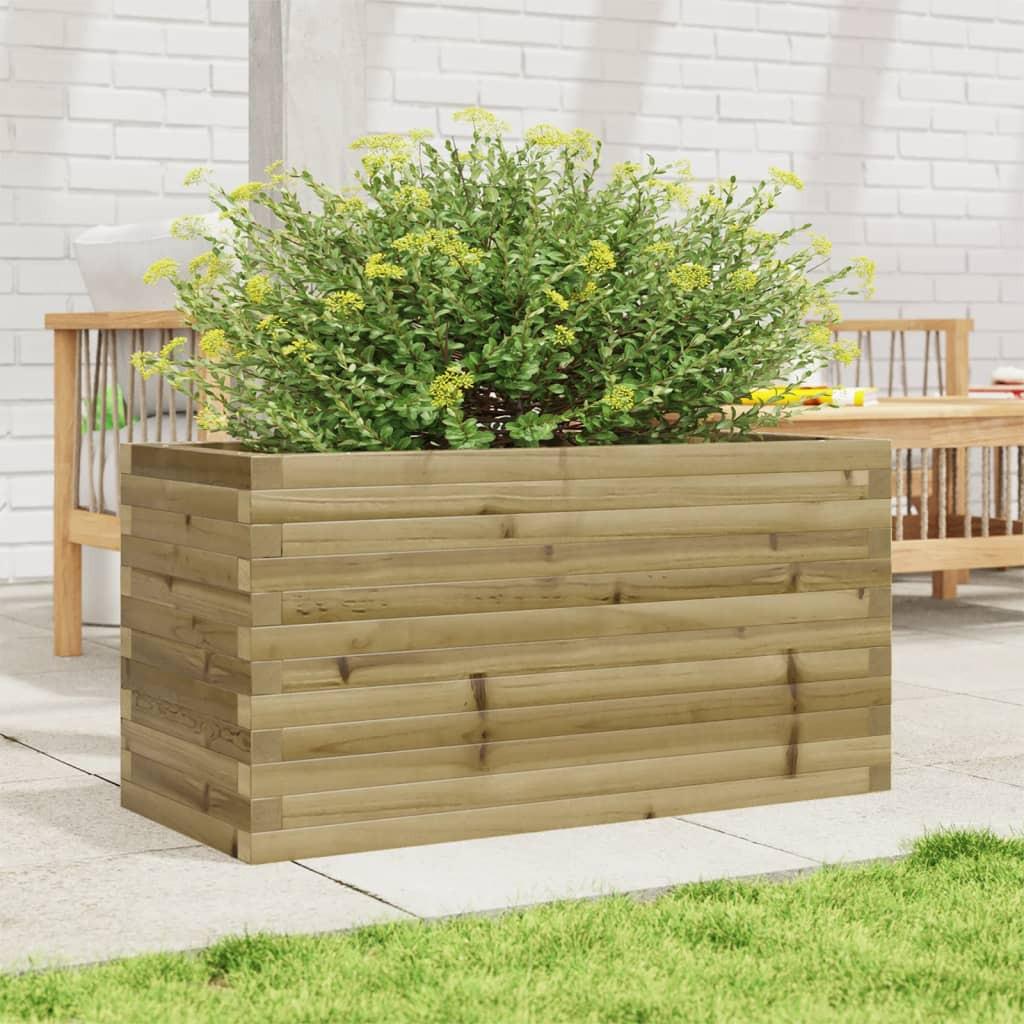 VidaXL fioriera da giardino Legno di pino impregnato  