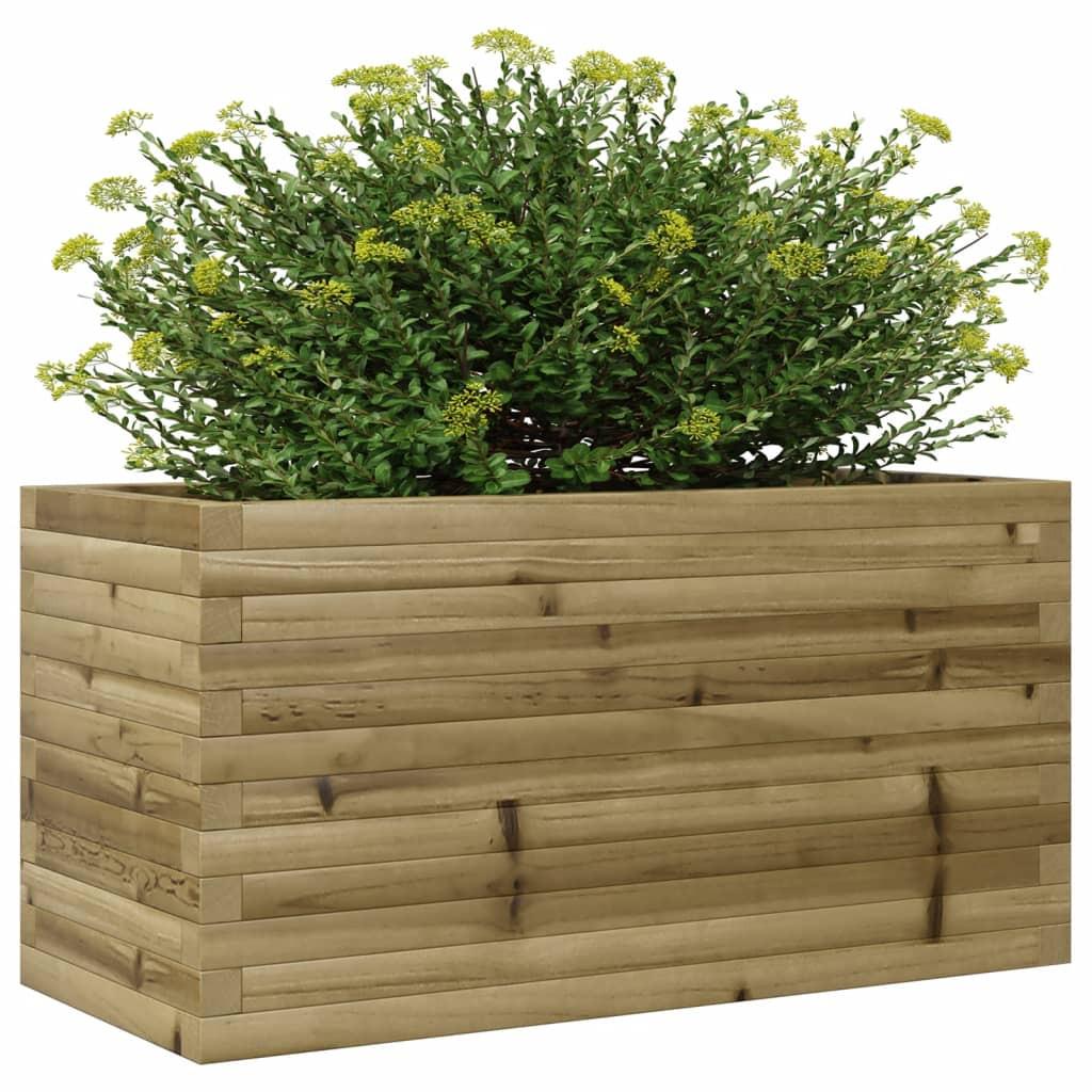 VidaXL fioriera da giardino Legno di pino impregnato  