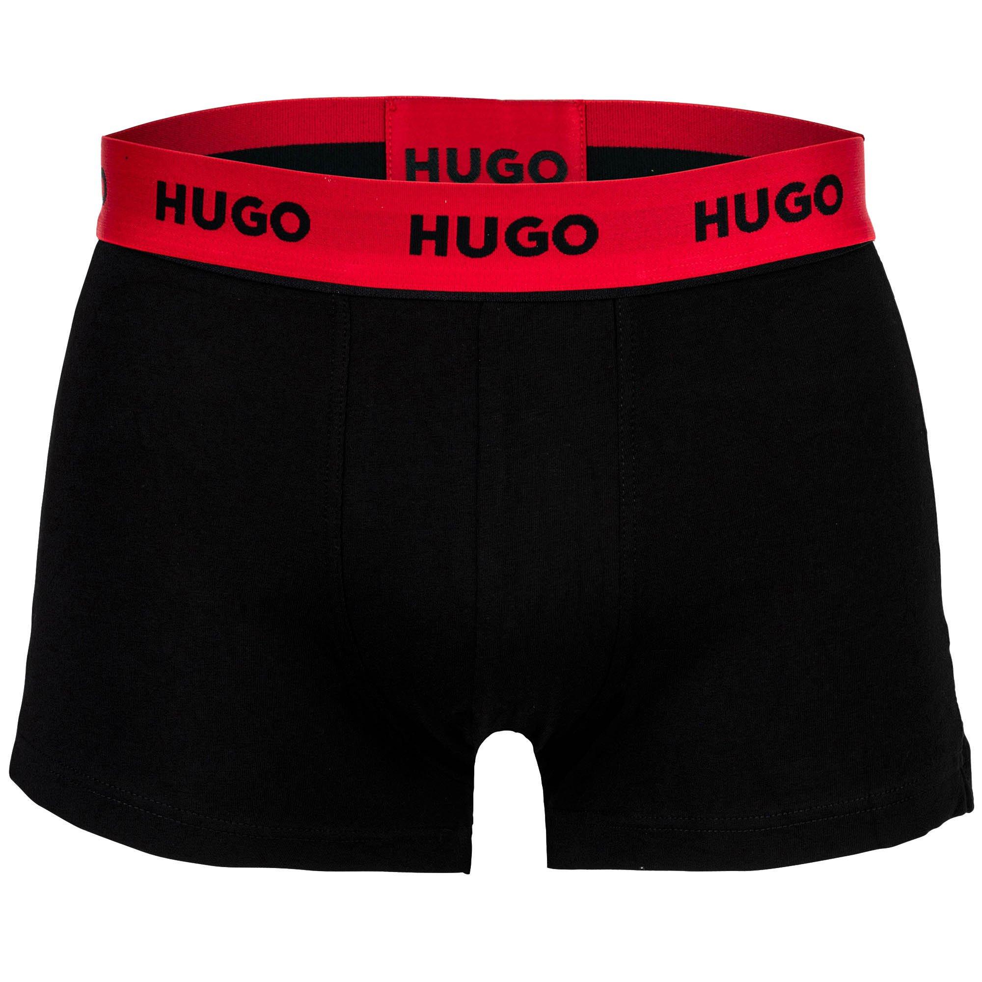 HUGO Boxer 3 Pack Stretch-Trunk Triplet  