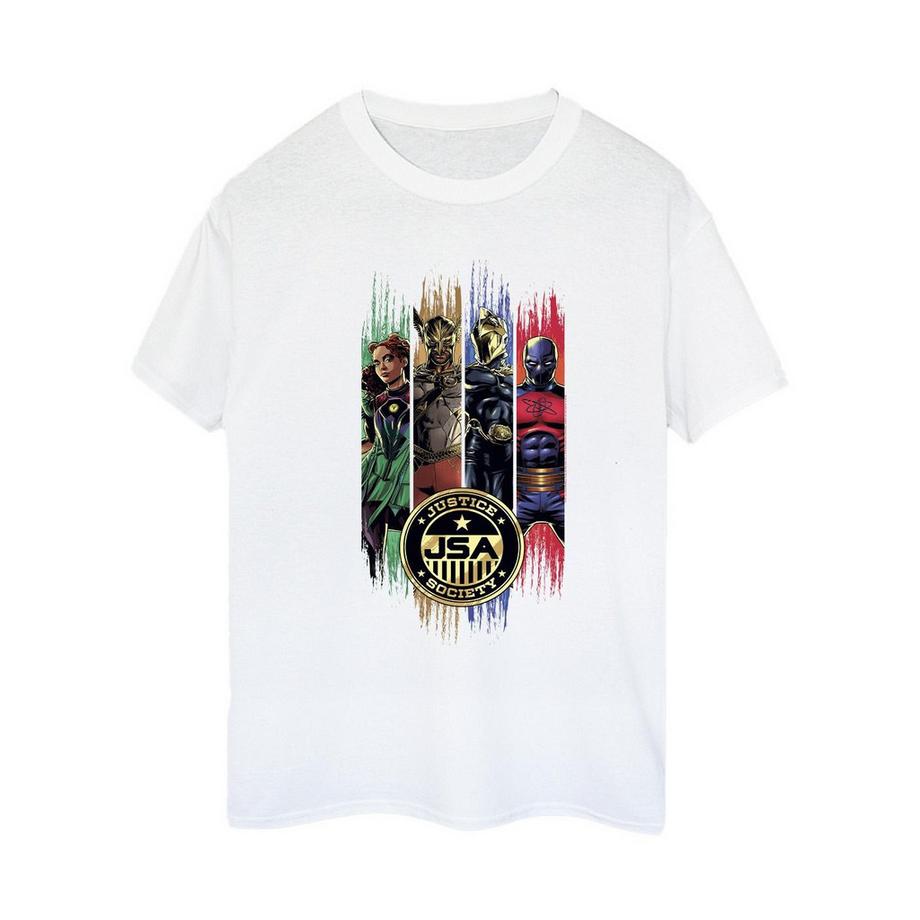 DC COMICS JSA Grafikdruck T-Shirt  